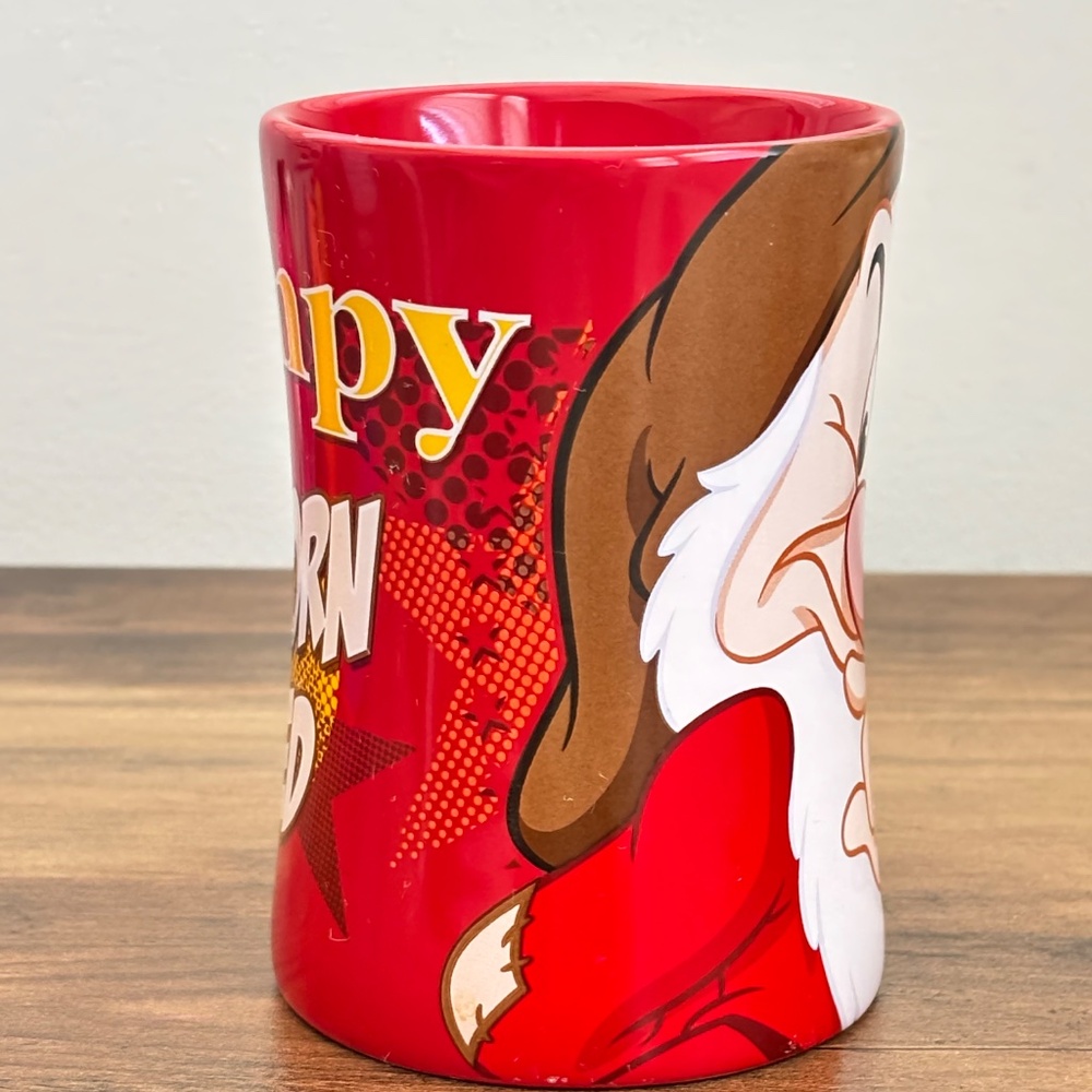 Disney Store 7 Dwarfs GRUMPY Stubborn & Vexed Coffee Tea Cup Mug 16 oz Red NEW - Picture 5 of 7